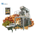 Automatic Servo Control VFFS Snacks Weighing Package Cashew Nut Machine